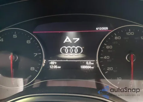 2012 Audi A7 Premium from USA, damaged, VIN WAU2GAFC5CN132655